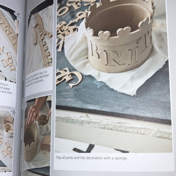 Handmade Pottery at Home Book - simple creations to make on your kitchen table - Picture 13 of 16